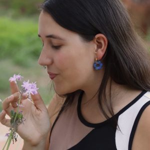Charm Flor Lapislazuli 1
