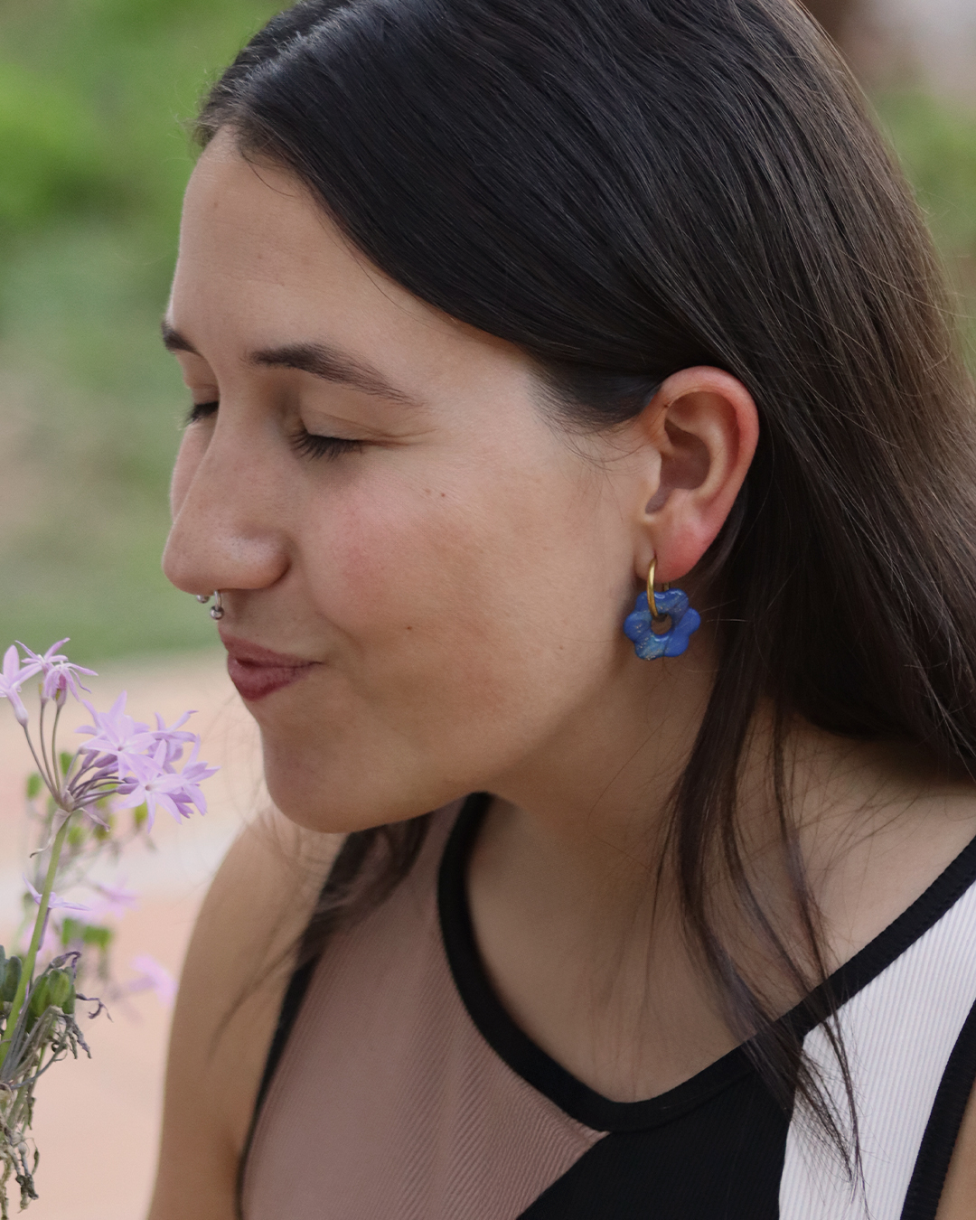 Charm Flor Lapislazuli 2