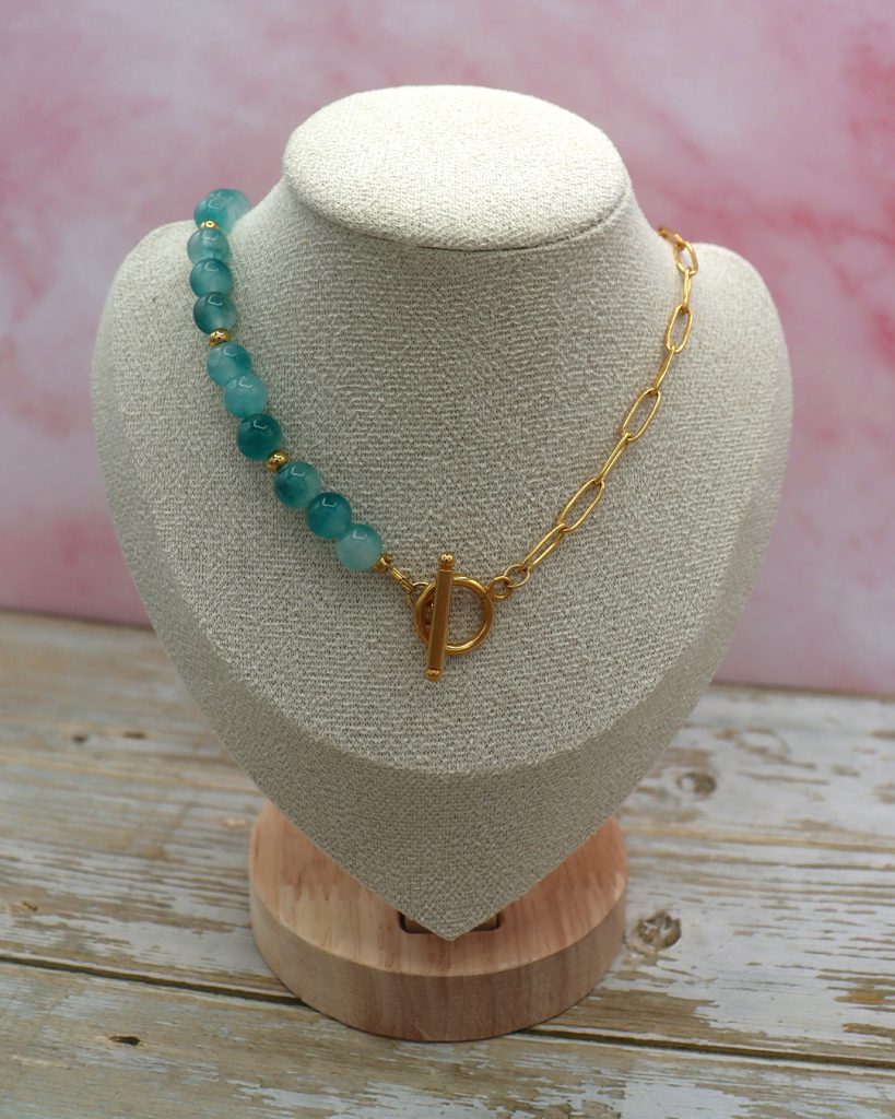 Collar Half-Turquesa