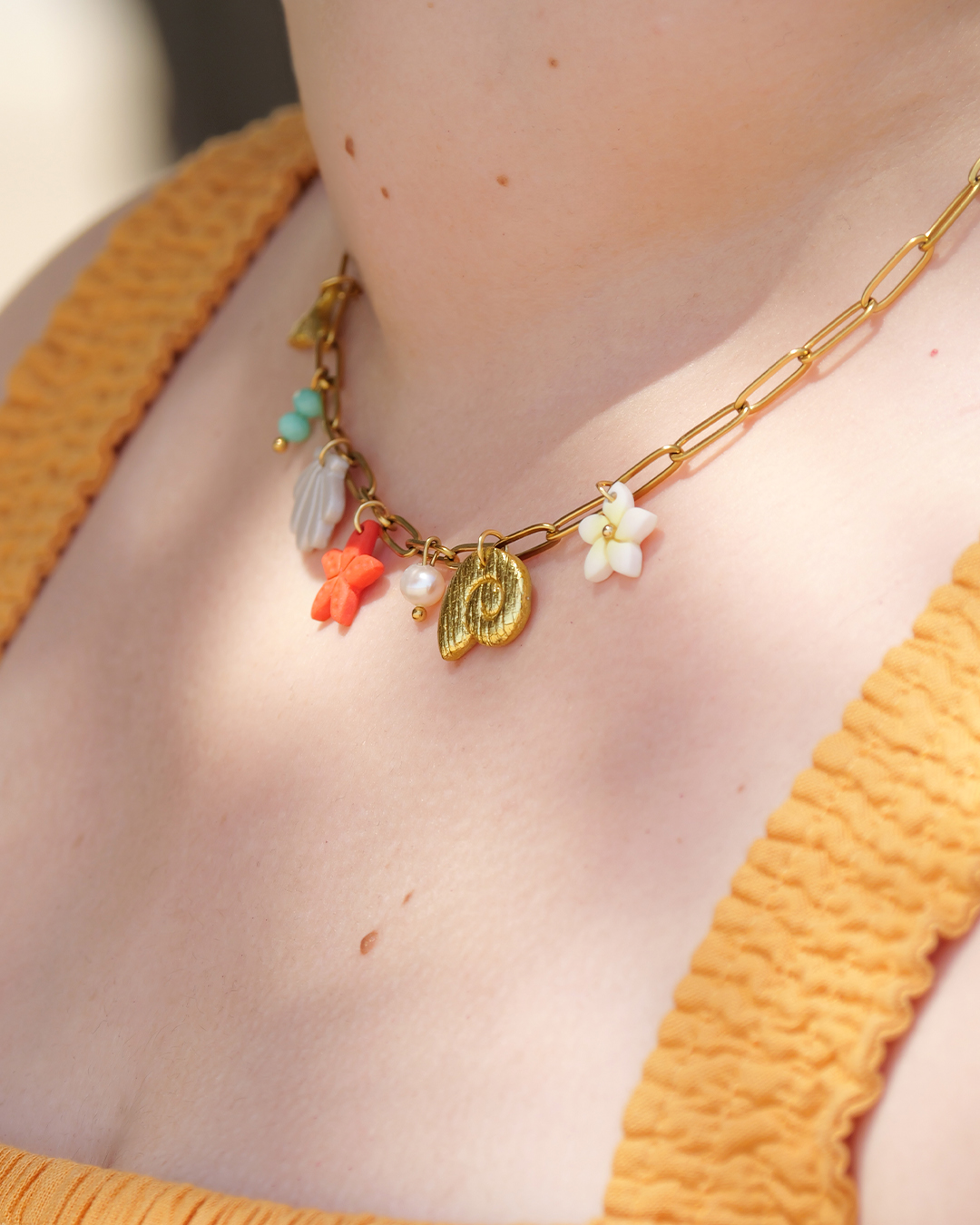 Collar Charms Playa
