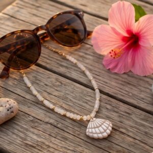 Collar Concha Blanco